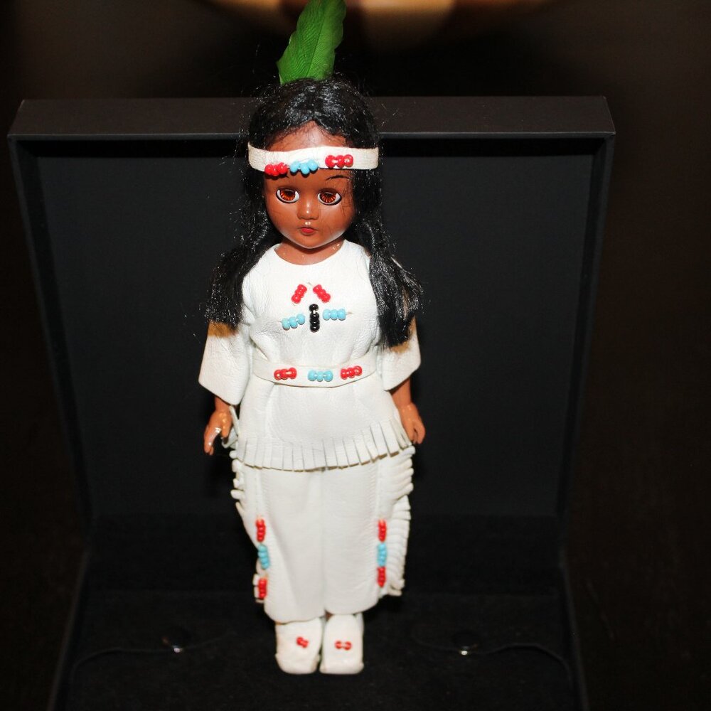 VTG Carlson Dolls Native American Indian Heritage Doll No Tag